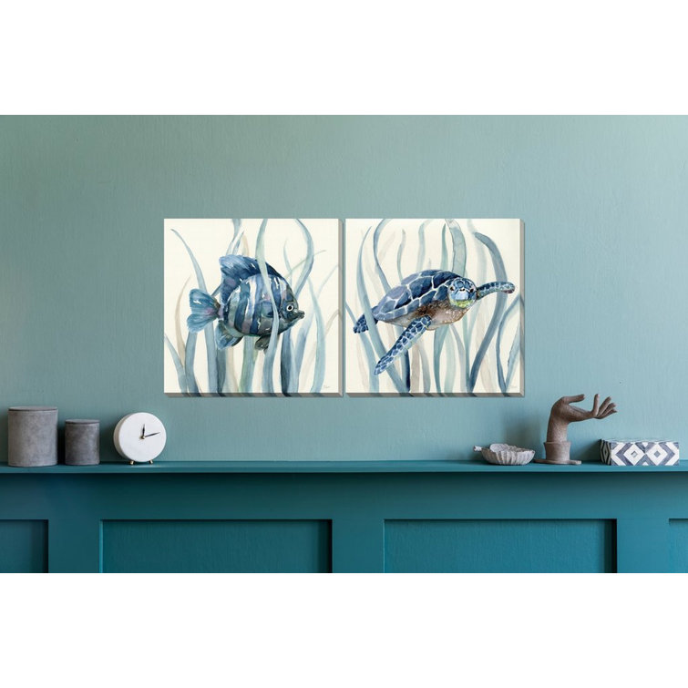 Rosecliff Heights In The Seagrass Set Of 2 On Canvas 2 Pieces Painting